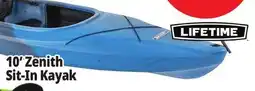 Ocean State Job Lot Lifetime Zenith 10' Sit-In Kayak offer