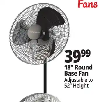 Ocean State Job Lot Penguin Adjustable Pedestal Fan 18 offer