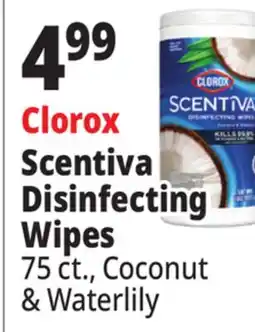 Ocean State Job Lot Clorox Scentiva Disinfecting Wipes offer