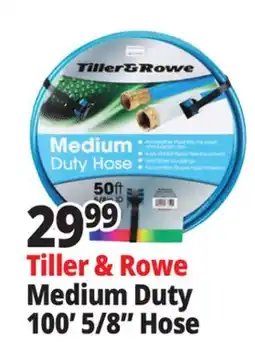 Ocean State Job Lot Tiller & Rowe Medium Duty 100' 5/8 Hose offer