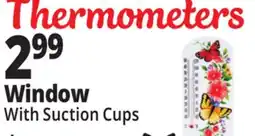 Ocean State Job Lot Outdoor Living Accents Window Thermometer offer