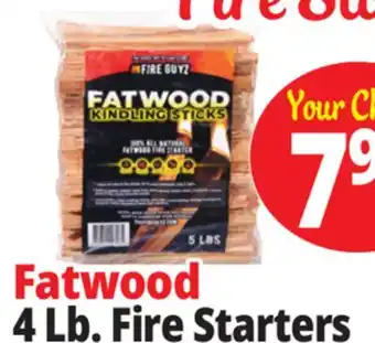 Ocean State Job Lot Fatwood Firestarter offer