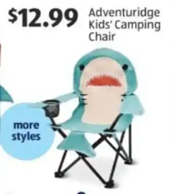 Aldi Adventuridge Kids' Camping Chair offer