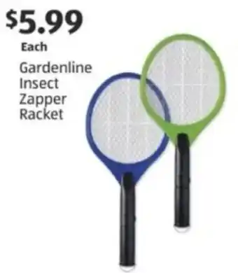 Aldi Gardenline Insect Zapper Racket offer