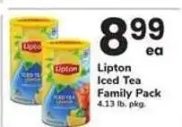 Safeway Lipton Iced Tea Family Pack offer