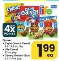 Safeway Quaker Products offer