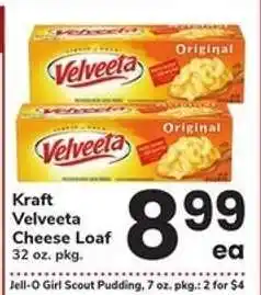 Safeway Kraft Velveeta Cheese Loaf offer