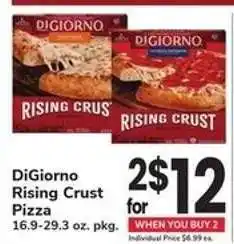 Safeway DiGiorno Rising Crust Pizza offer