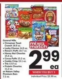 Safeway General Mills Cereal offer