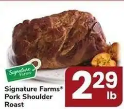 Safeway Signature Farms Pork Shoulder Roast offer