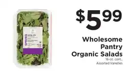 ShopRite Wholesome Pantry Organic Salads offer