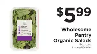 ShopRite Wholesome Pantry Organic Salads offer