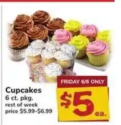 Safeway Cupcakes offer
