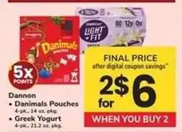 Safeway Dannon offer