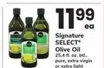 Safeway Signature SELECT Olive Oil offer