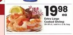 Safeway Extra Large Cooked Shrimp offer