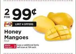 ShopRite Honey Mangoes offer