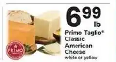 Safeway Primo Taglio Classic American Cheese offer