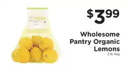 ShopRite Wholesome Pantry Organic Lemons offer