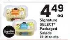 Safeway Signature Select Packaged Salads offer
