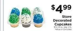 ShopRite Store Decorated Cupcakes offer