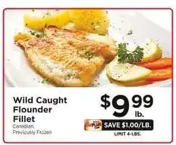 ShopRite Wild Caught Flounder Fillet offer