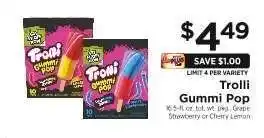 ShopRite Trolli Gummi Pop offer