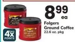 Safeway Folgers Ground Coffee offer