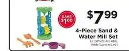 ShopRite 4-Piece Sand & Water Mill Set offer
