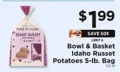 ShopRite Bowl & Basket Idaho Russet Potatoes 5-lb. Bag offer