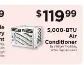 ShopRite 5,000 BTU Air Conditioner offer
