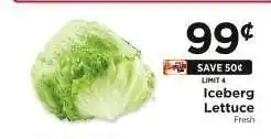 ShopRite Iceberg Lettuce offer