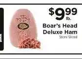 ShopRite Boar's Head Deluxe Ham offer