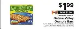 ShopRite Nature Valley Granola Bars offer