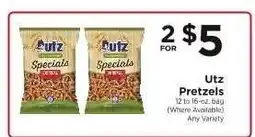 ShopRite Utz Pretzels offer