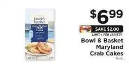 ShopRite Bowl & Basket Maryland Crab Cakes offer