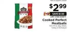 ShopRite Cooked Perfect Meatballs offer