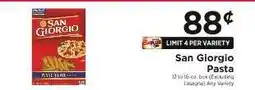 ShopRite San Giorgio Pasta offer