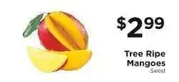 ShopRite Tree Ripe Mangoes offer