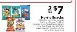 ShopRite Herr's Snacks offer