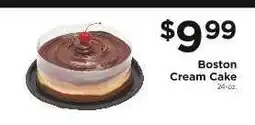 ShopRite Boston Cream Cake offer
