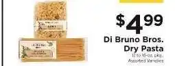 ShopRite Di Bruno Bros. Dry Pasta offer