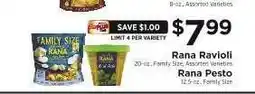 ShopRite Rana Ravioli / Rana Pesto offer