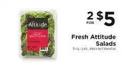 ShopRite Fresh Attitude Salads offer