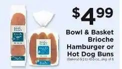 ShopRite Bowl & Basket Brioche Buns offer