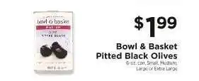 ShopRite Bowl & Basket Pitted Black Olives offer