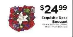 ShopRite Exquisite Rose Bouquet offer