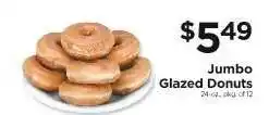 ShopRite Jumbo Glazed Donuts offer