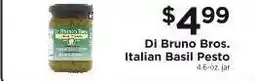 ShopRite Di Bruno Bros. Italian Basil Pesto offer
