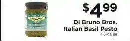 ShopRite Di Bruno Bros. Italian Basil Pesto offer